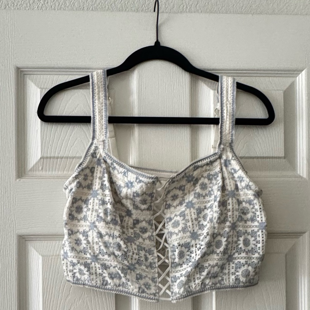 Aerie Women's Patterned Crop Top